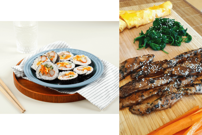 Kimbab „anne Castroper“ asiatisch kochen leckere kochevents